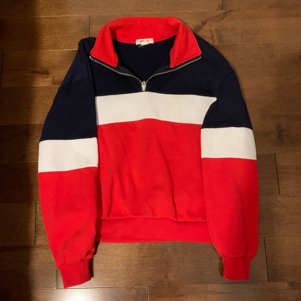 Garage half zip hoodie